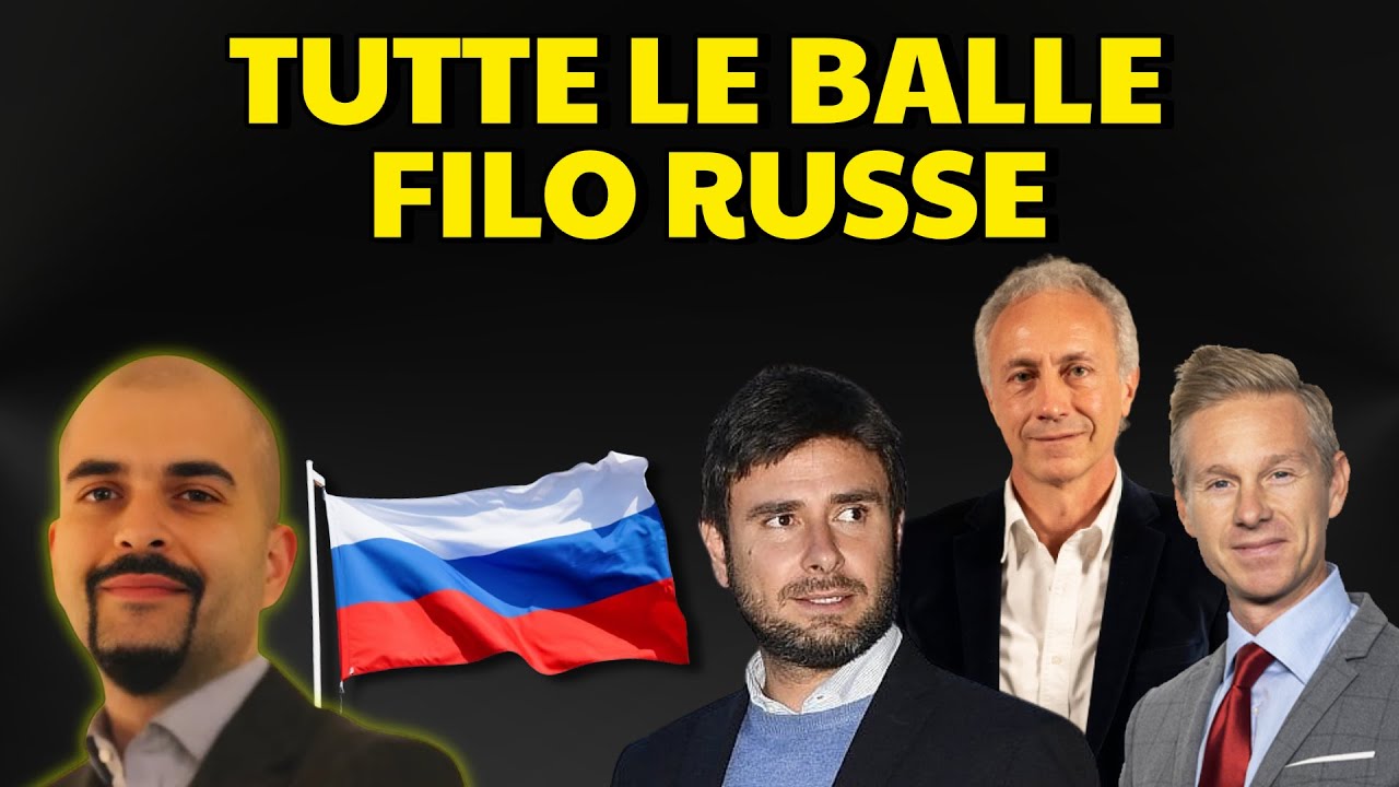 TUTTA la PROPAGANDA RUSSA SMONTATA in UN'ORA, ANALISI con EMILIANO BROGI