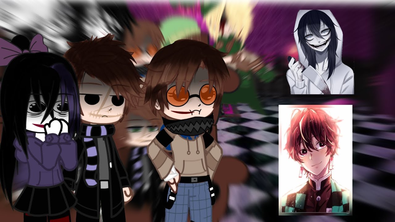 Creepypastas reaccionan a Jeff es Tanjiro Kamado🌸 3/3 🌸 #kimetsunoyaiba #demonslayer