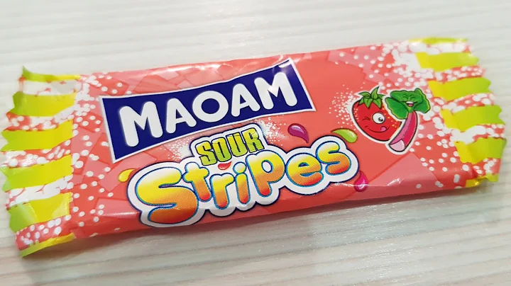 Maoam Sour Stripes Unboxing 2019