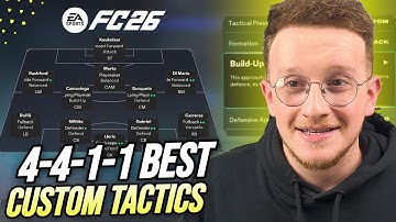 Best 4411 META Custom Tactics To DOMINATE In EA FC 26!