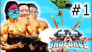 BROFORCE #1: CHƠI THỬ CONTRA PHIÊN BẢN MÁU ME !!! Game hay tuyệt vời =)))) screenshot 3