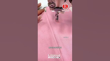 sewing tools and tutorial Invisible zipper foot Part 12