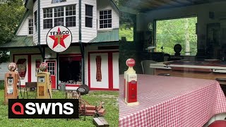 US teen discovers perfectly-preserved abandoned diner from the 1950s | SWNS