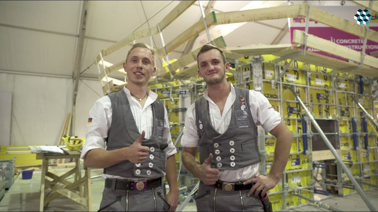 WorldSkills 2017: Wettbewerb der Betonbauer