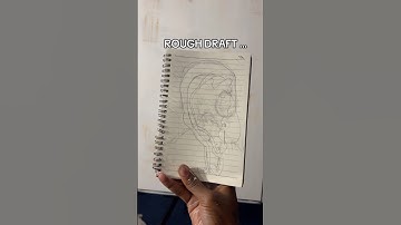 THE ROUGH DRAFT WAS EASIER!!😅 #art #artthatspeaks