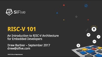 Getting started with SiFive IP Webinar Part I