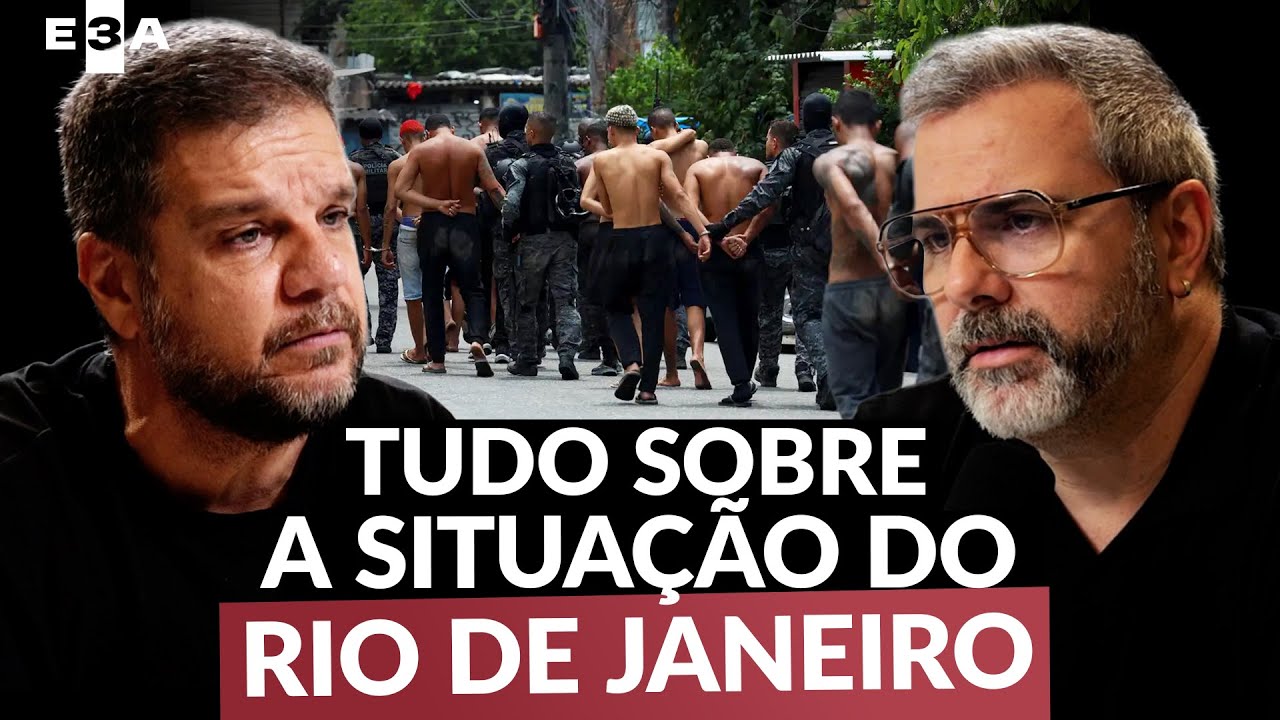 A CRISE DA VIOLÊNCIA NO RIO: Rodrigo Pimentel explica como atuam traficantes e policiais | E3A#011