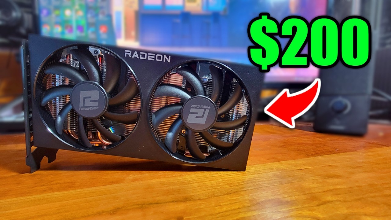 This $200 Graphics Card is Surprisingly Good! - YouTube