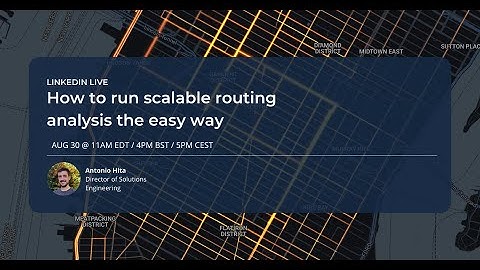 How to run scalable routing analysis the easy way