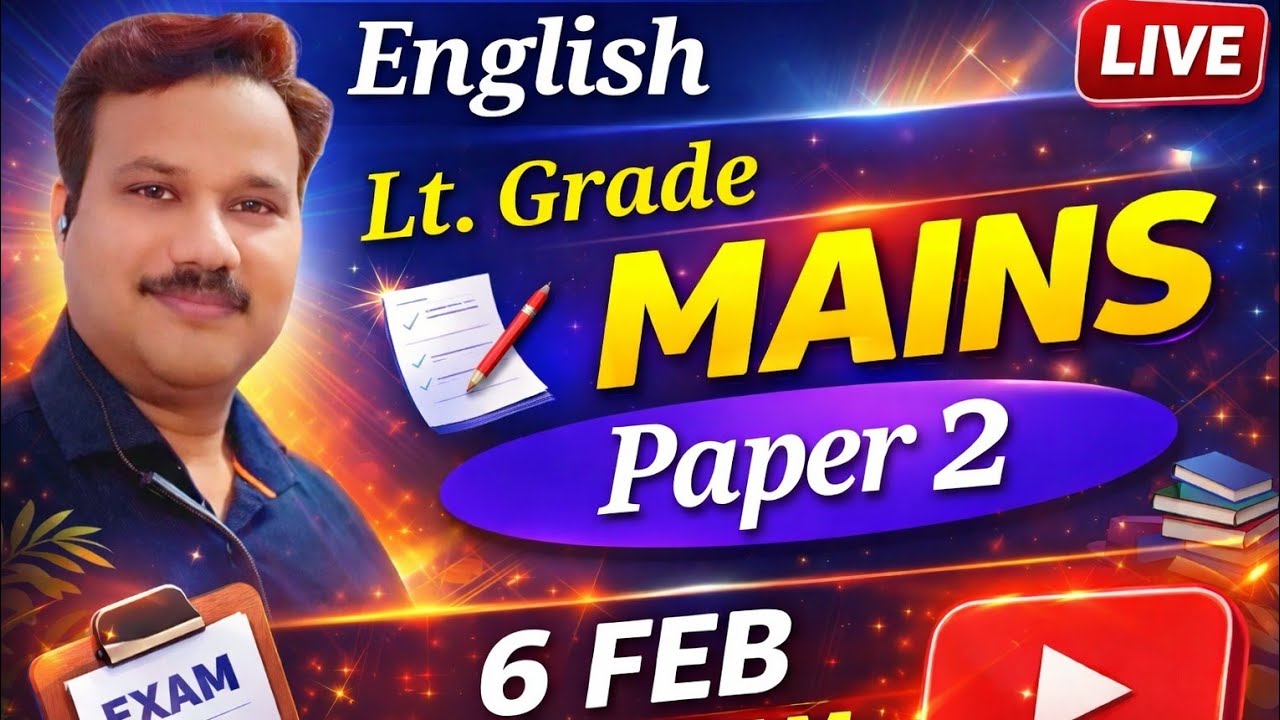 English Lt Grade Mains Practice Paper 2