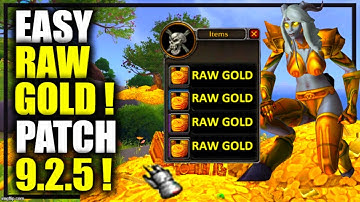 Patch 9.2.5: Make TONS of RAW GOLD w/ Daily & Weekly activities! WoW Shadowlands GoldMaking