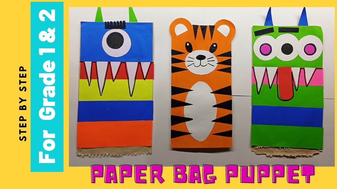 Art With Grandma 7/23/2020 – Paper Bag Puppets – Morrow Art Productions, LLC