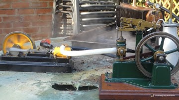 Steaming the Cotswold Heritage Cirrus Beam Engine & Stuart S50 Steam Engine & the Stuart 501 Boiler