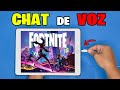 ✅ Como ACTIVAR el MICRÓFONO en FORTNITE MOBILE (MUY FÁCIL)