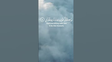 سورة الرعد الآية 08 و 09 بصوت القارئ محمد الفقيه