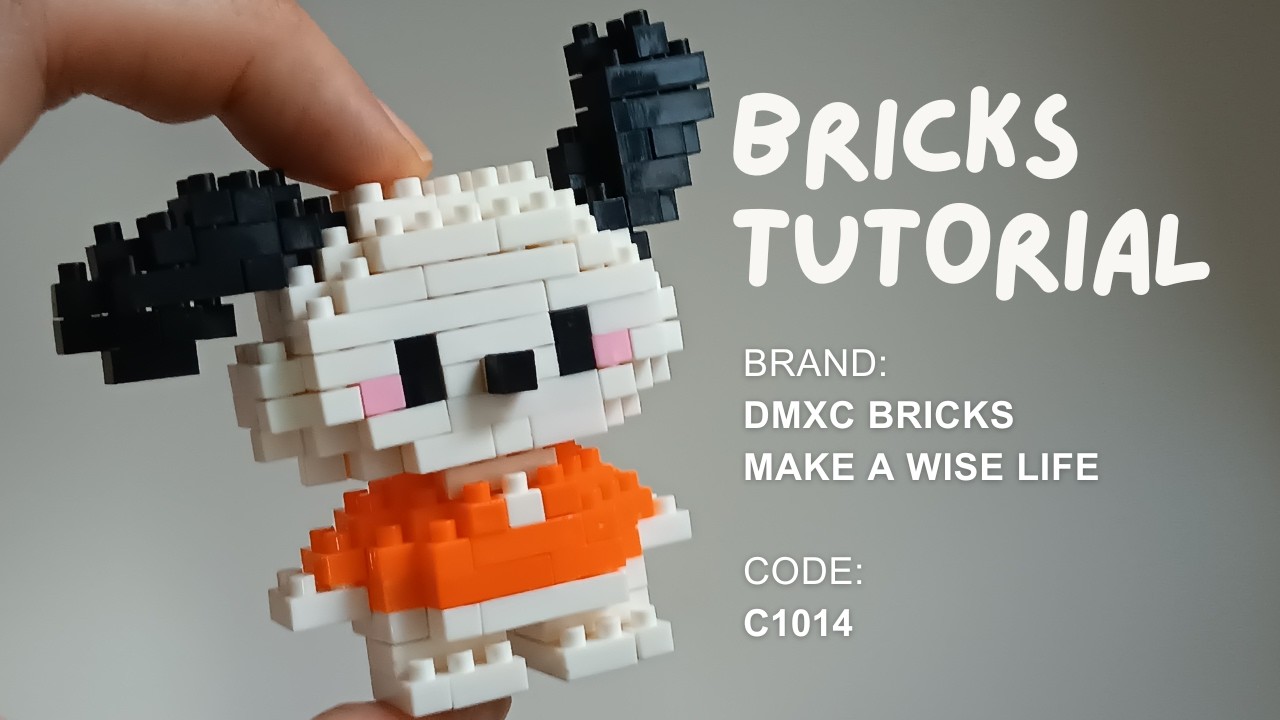 How to Build Pochacco | DMXC Bricks Make a Wise Life C1014