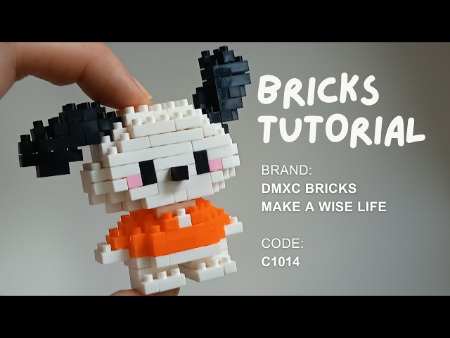 How to Build Pochacco | DMXC Bricks Make a Wise Life C1014