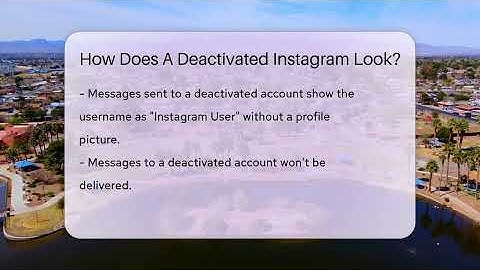 How Does A Deactivated Instagram Look? - Everyday-Networking
