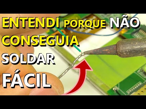 Vídeo: Como estanhar arame sem resina?