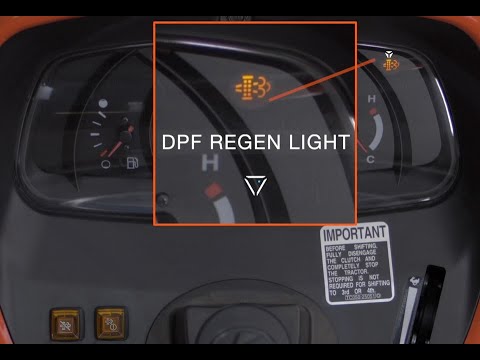 Know Your Kubota - Regeneration Explained - LX3310 Tractor