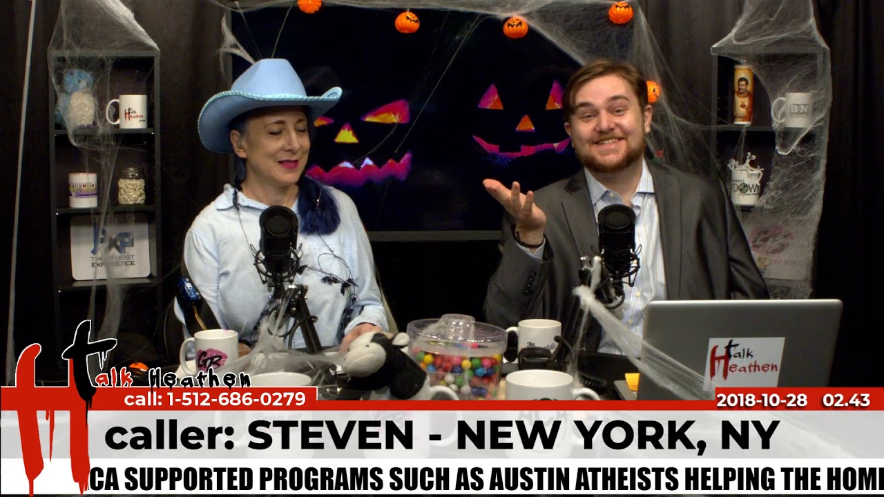 Theist Sorry He Believes in God | Steven - New York, NY | Talk Heathen 02.43
