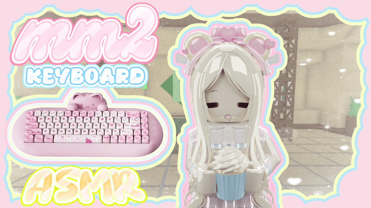 🍭Playing mm2 with the new sweat treat bundle  *Keyboard ASMR*🍭