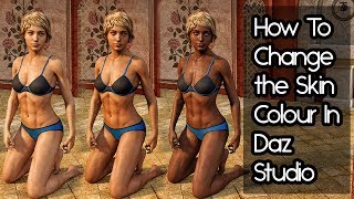 Daz Studio Skin Color - Basic