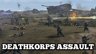 Deathkorps of Krieg Charge on Clone Army Trenches [Star Wars vs. Warhammer 40k] | Cinematic