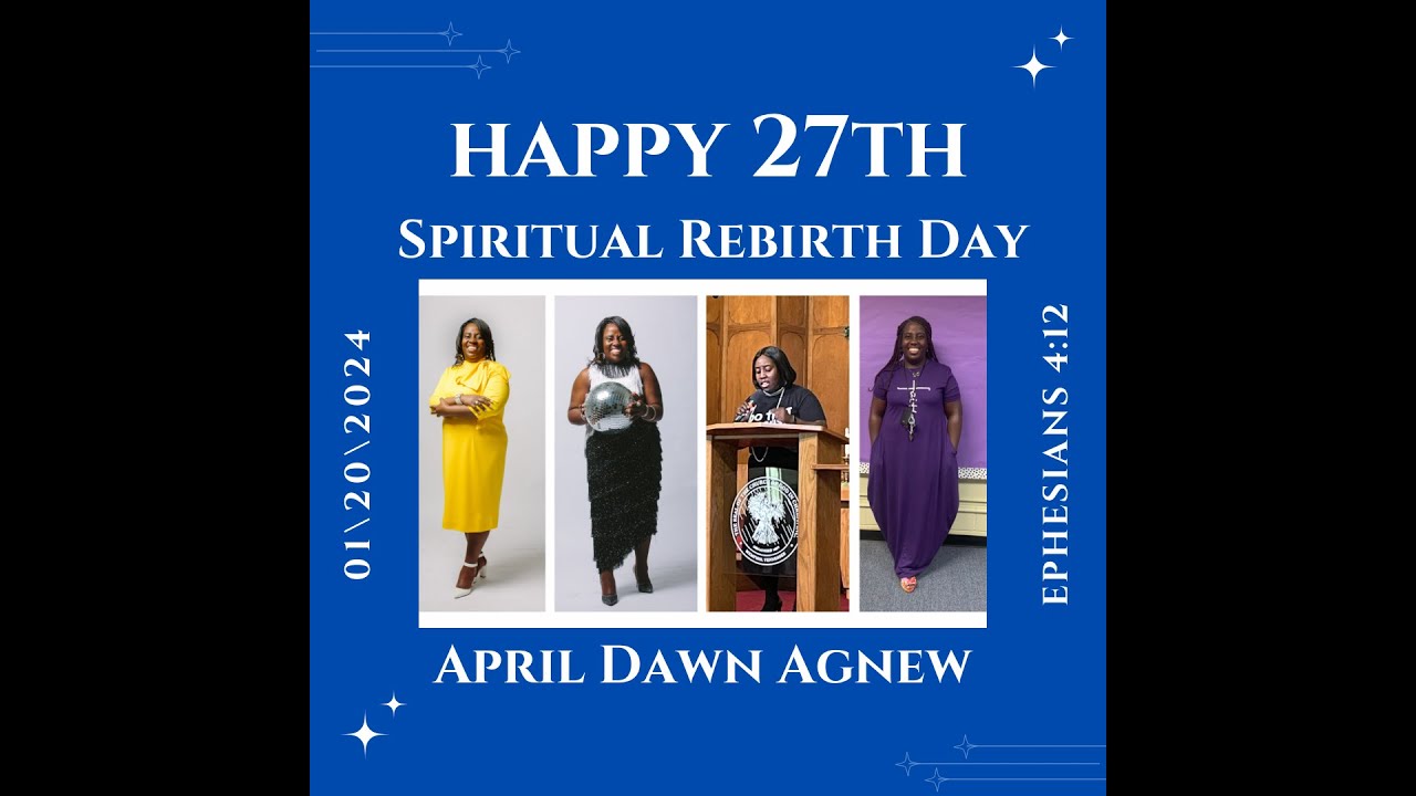 Happy 27th Spiritual Rebirth Day to Me - YouTube