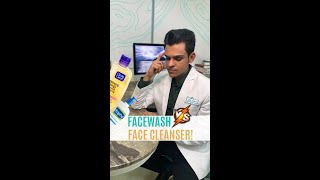 Face wash VS Face Cleansers