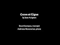 Grave et gigue by jean avignon  dave kosmyna trumpet  andreea roxana lee piano