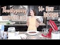 Thanksgiving Cook With Me 2021!  Sharing 14 New Recipes!