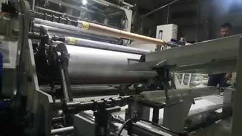 Stretch film machine with paper core loading & unloading system ;WT80/120/80-2350mm