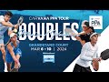 Pickleball central indoor usa championships grandstand court  mens  womens doubles