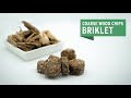 Coarse wood chips briquetting  hackschnitzel brikettieren  press test