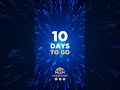10 Days to Go…….