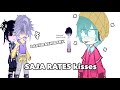 SAJA RATES kisses // KPOP demon hunters // ft : huntrix & saja boys