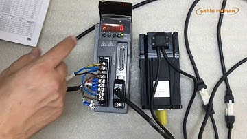 Servo Sürücü Devreye Alma - 750W - 80SY-M02430 - SG15A