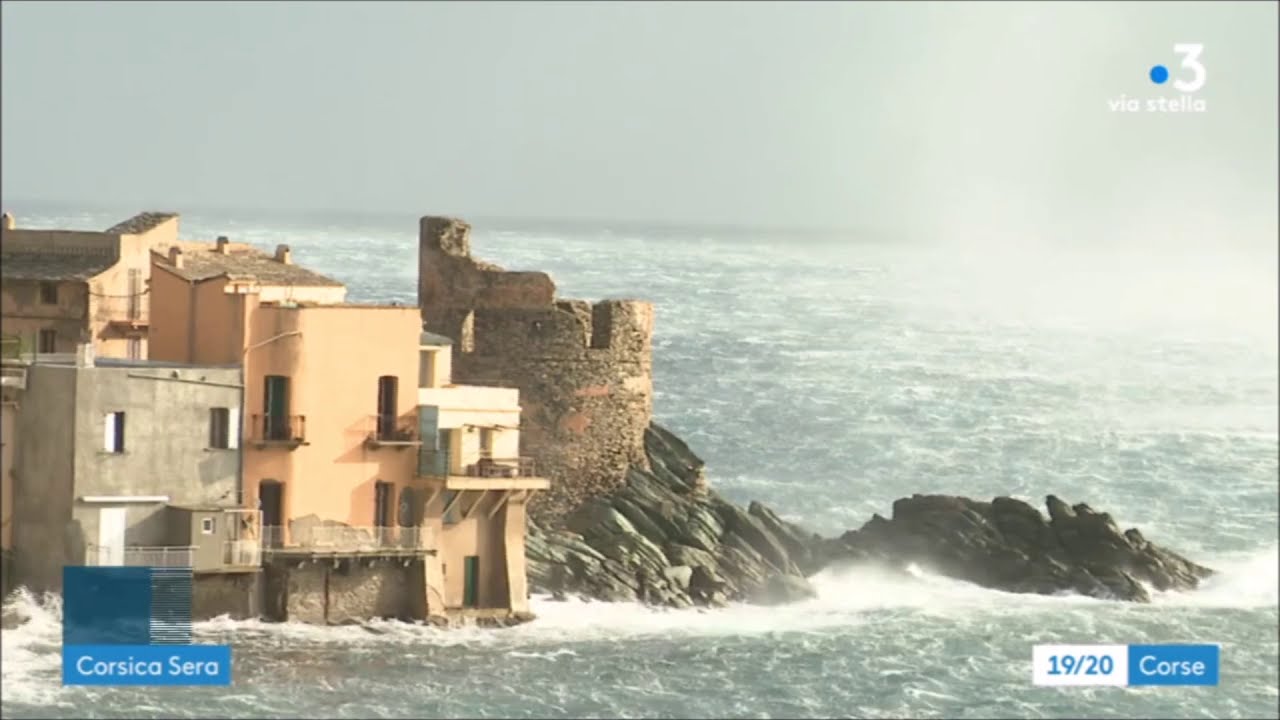 Tempete Hortense En Corse Youtube