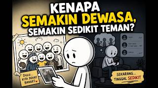 Alasan Kenapa Hidup Dewasa Terasa Semakin Sepi