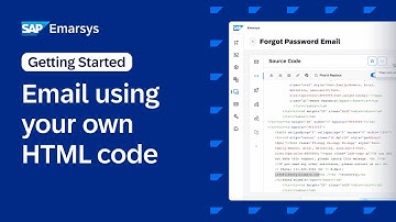 Email: Create Emails Using Your Own HTML