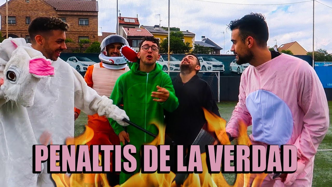 PENALTIS DE LA VERDAD con Spursito, Gavi, Vituber y DjMaRiiO