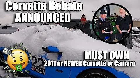 NEW CORVETTE REBATE ANNOUNCED & TECH TUESDAY w/ YOUR RIDES!