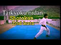 Taikyoku nidan 2nd kata  shotokan karate  karate katas sskarate  gymnastics