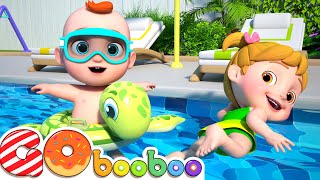 Aprendiendo a Nadar | Canción de natación | Canciones Infantiles | GoBooBoo en Español