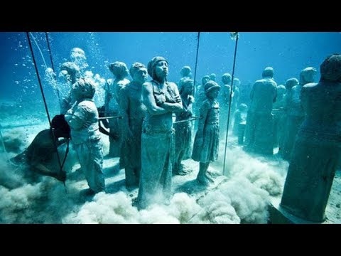 فيديو: متحف تحت الإبحار
