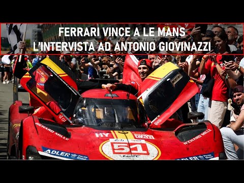 Ferrari a segno a Le Mans con la 499P: intervista da Antonio Giovinazzi