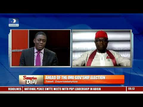 Imo Gov’ship Poll: Steve Asimobi Disagrees As PDP Alleges Okorocha Threatens Returning Officer Pt.4