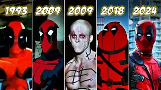 Deadpool Evolution in Movies &amp; Cartoons (1993-2024) | Deadpool &amp; Wolverine