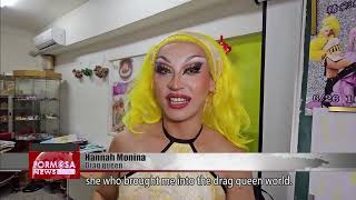 Taiwanese drag queens entertain and interact with a group of elderly painters in Yilan｜Taiwan News